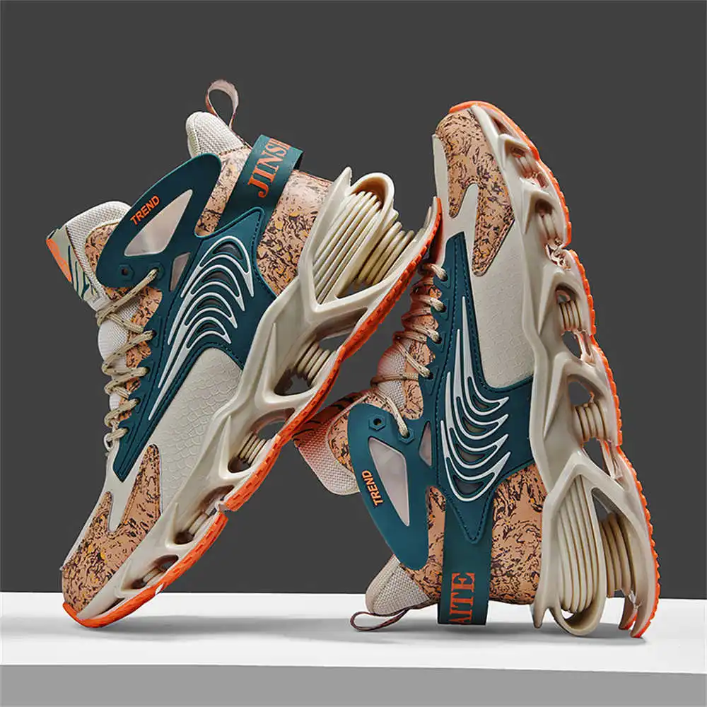 Badminton News - Rutschfeste Mid-Kind-Laufschuhe, lässige blaue Schuhe für