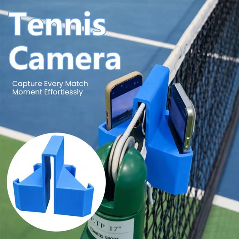 Badminton Video - Tennisnetz-Kamerahalter, einfach zu montieren, für Outdoor-Sportarten,