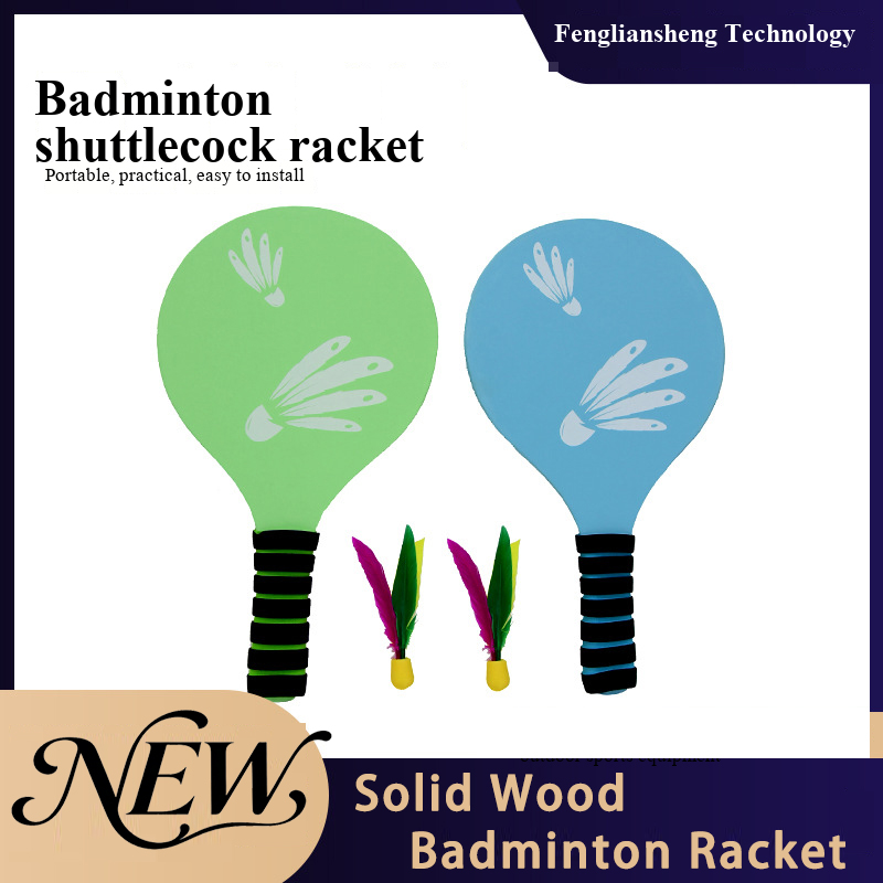 Badminton News - Neue Badmintonschläger aus Holz, Shuttlecock-Schläger, professionelle