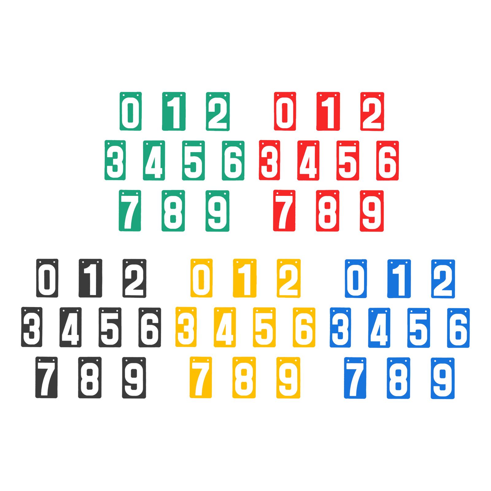 Score Keeper Zahlen 0-9 Punkte – Badminton Video Bewertung und Preis